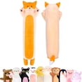 thumbnail image 1 of Almohada corporal de felpa Cuddle Paws Fox para niños de 58 cm, 1 of 7