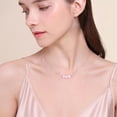 thumbnail image 6 of 14k Gold Plated Handmade Natural Crystal Healing Necklace Positive Energy Motivation Gifts for Women, 6 of 7