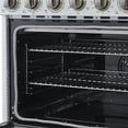 thumbnail image 6 of Forno Paolo 36 Inch White Freestanding Electric Range, Stainless Steel, 5.44 cu.ft, True Convection Oven, Energy Efficient, 6 of 10