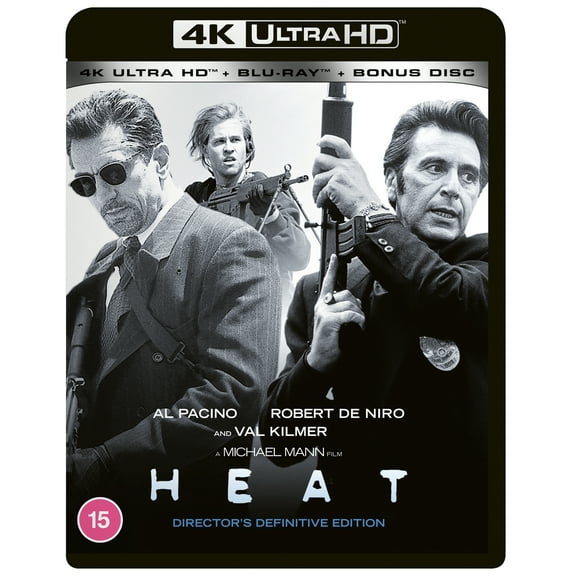 Heat (4K Ultra HD) Tom Sizemore Jon Voight Diane Venora Wes Studi Ashley Judd Natalie Portman