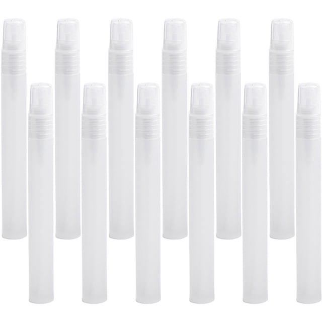 Miangastore Perfume Container Empty White 12Pcs 5.7x0.6in