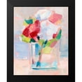 thumbnail image 2 of Harper, Ethan 15x18 Black Modern Framed Museum Art Print Titled - Abstract Flowers in Vase II, 2 of 5