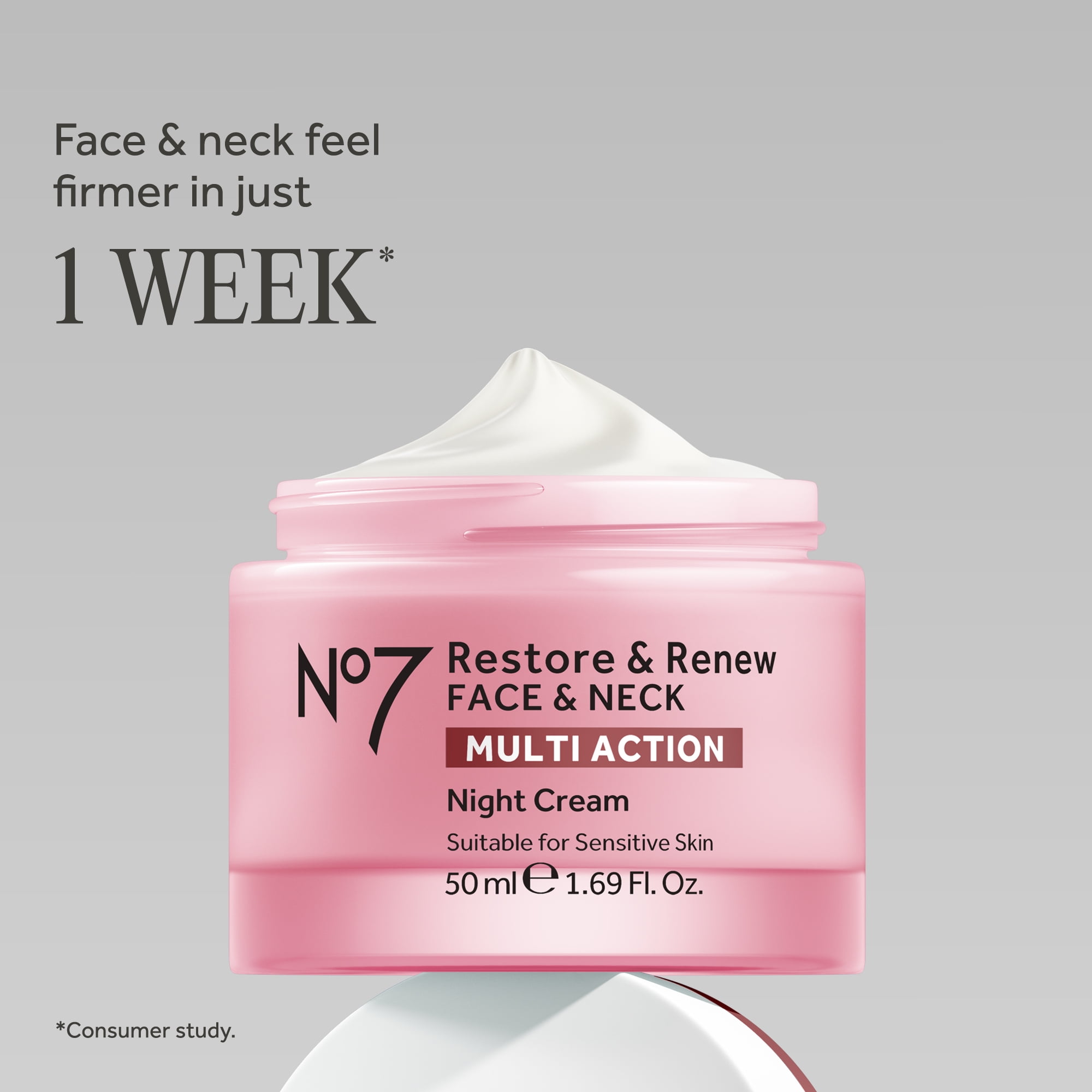 No7 Restore & Renew Face & Neck Multi Action Anti-Aging Skincare System
