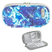 YOUSHARES Insulin Cooler Travel Case - Travel Ice Pack for Diabetic Organize Supplies Diabetes Bags Insulated Cooling Bag (Quicksand Blue)