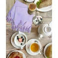 thumbnail image 4 of Flower Spring Watercolor Lavender Kitchen Cleaning Cloth Towel Waffle Towel No Trace Dishcloth Rag Scouring Pad, 4 of 7