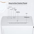 thumbnail image 3 of Wingwise Paper Shredder, 10 Sheets P4 Cross Cut Shredder, 2.6 Gallon Bin, CD/Credit Card Portable desktop use, 3 of 6