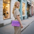 thumbnail image 7 of FORMRS Women Crossbody Purse with Chain Strap Vegan Leather Shoulder Handbag, Pixel Love, 7 of 7