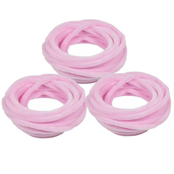 3 RollsPipe Cleaners,10mmPieces Pipe Cleaners Crafts in 39FT Chenille Stems for Home and School （3 Rolls Total 118feet）