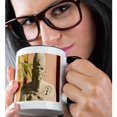 thumbnail image 2 of 3drose, Egypt, Luxor. Pharaonic Statue, Luxor Museum-af14 Dbr0175 - Dave Bartruff, 11oz Two-tone Black Mug, 2 of 6