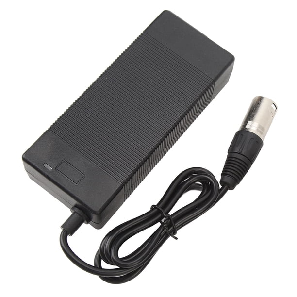 Cargador De Batería Para Bicicleta Eléctrica, Conector Macho XLR De 42V 2A Para Carga Rápida Con Protección Inteligente, Voltaje Estable