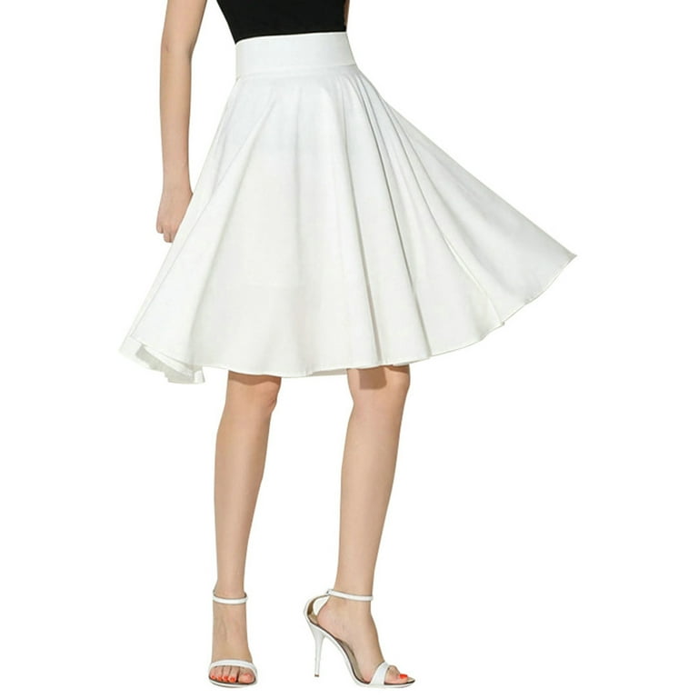 Aligament Summer Skirts For Women Casual Dress High Waist A