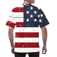 thumbnail image 4 of purcolt 4th of July Men's Short Sleeve Graphic Tees Flag Printed Patriotic Shirt (Available in Big & Tall, S-5XL), 4 of 6