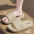 thumbnail image 4 of Women and Men Waterproof Quick Dry Non Slip Bathroom Slippers Home Summer Bathing Slippers Comfortable Lightweight Slippers, 4 of 6