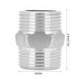 thumbnail image 4 of Connecteur Fileté, Raccord Hexagonal Mâle, G3/4 Po Mâle Haute Fiabilité Stable pour la Plomberie de Gaz de Matériel, 4 of 8