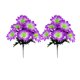 thumbnail image 2 of Tallos de Peonía Artificiales 6 Cabezas Flores Falsas en Paquete de 2, Ramos de Seda y Plástico para Florero, Decoración del Hogar, Centro de Mesa para Bodas, Arreglos Florales de Interior, 35 cm, 2 of 6