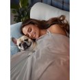 thumbnail image 3 of Twin Flat Sheet 66"x96", Dark Orange Grey Ombre Soft Lightweight Bedding Flat Sheets Only, Modern Gradient Abstract Art Brushed Microfiber Top Bed Sheet, Breathable StainResistant Bedsheets, 3 of 9