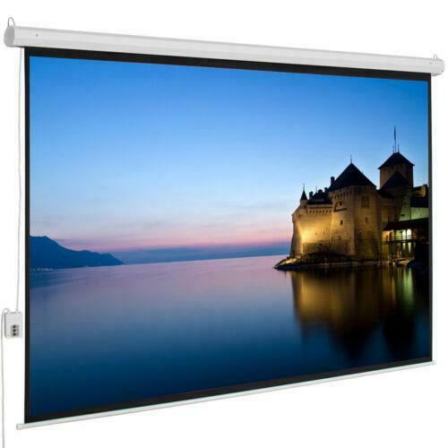 Remote US Shipping 100" 4:3 Auto Electric Motorized Projector Screen 