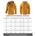 thumbnail image 7 of LEDUNTINO Men's Casual Jackets Lightweight Water-Resistant Jackets Softshell Hooded Jacket Spring/Fall Outdoor Wear, 7 of 7