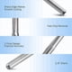 thumbnail image 2 of 60 Piezas 2 Brocas de Enrutador Cnc de Flauta 3.175Mm Fresa de Acero de Tungsteno de Ranura Recta para Madera y PláStico, 2 of 5