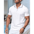 thumbnail image 4 of Camisa Casual de Corta para Hombre - Colección de Colores Lisos - Verano 2025 XL, 4 of 7
