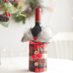 thumbnail image 3 of Regalo de Año Nuevo 2023 Última funda para botella de vino de gnomo sin rostro Decoraciones navideñas para el hogar Decoración de mesa de cena de Navidad 2022, 3 of 5