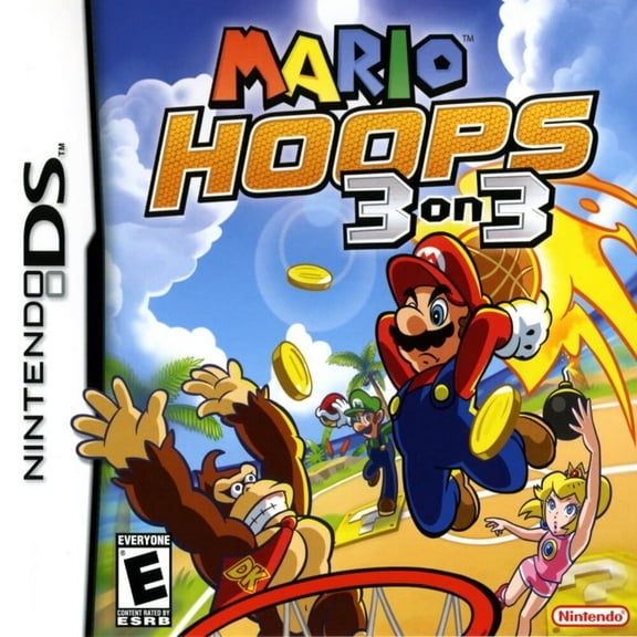 DS Game Cartridges Maro Hoops 3 on 3 US Version, DS Game Card for NDS 3DS DSI DS