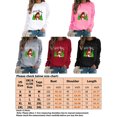 thumbnail image 2 of Bellella Pull-Over pour Femmes Col Rond Hauts de Noël Chandail en Molleton Imprimé de Noël Coupe Ample Manches Longues T-Shirt Femmes Rouge m, 2 of 2