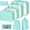 Light Green, variant on DISEN 8Pcs Packing Cubes for Luggage , Travel Packing Organizers Packing Cubes for Travel (Beige)