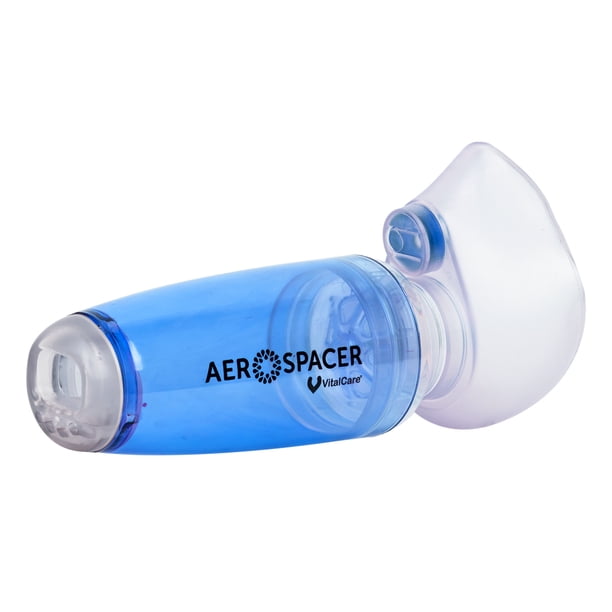 Aerocámara Premium Aerospacer con mascarilla y boquilla - Adulto