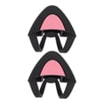 thumbnail image 4 of Raindrops Cat Ear Headphones Ears Attachment Ornaments Headsets Decors Decoration Black, 4 of 8