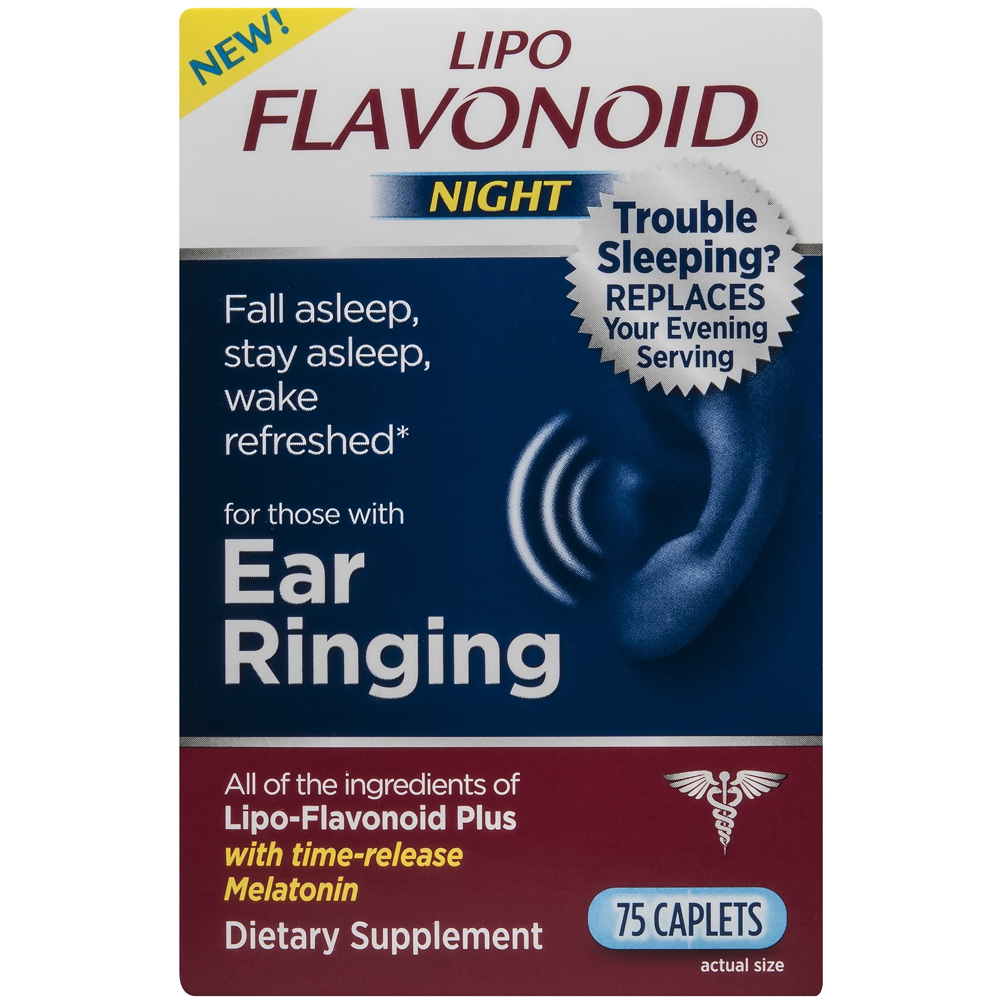 LipoFlavonoid Night, 75 Caplets