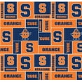 thumbnail image 2 of Syracuse University Fabric Super Soft Fleece Classic Geometric Design-Sold by the Yard, 2 of 2