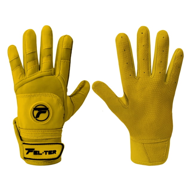 Guantes de Bateo para Niño Beisbol Felter Amarillo S