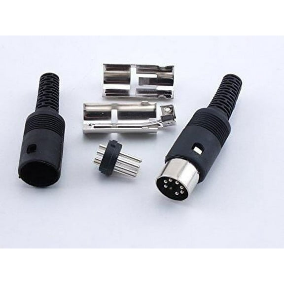 Opek Airlink Telecom Inc. AT-2706G 7 Pin DIN Plug, Black