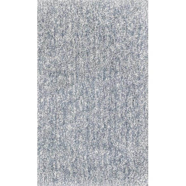 HomeRoots 349877 7 ft. 6 in. x 9 ft. 6 in. Polyester Slate Heather Area Rug