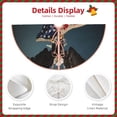 thumbnail image 3 of Sikiie American Flag Christmas Tree Skirt, Christmas Tree Decorations, Christmas Decor, Tree Mat Decoration(30-48IN)-36", 3 of 6