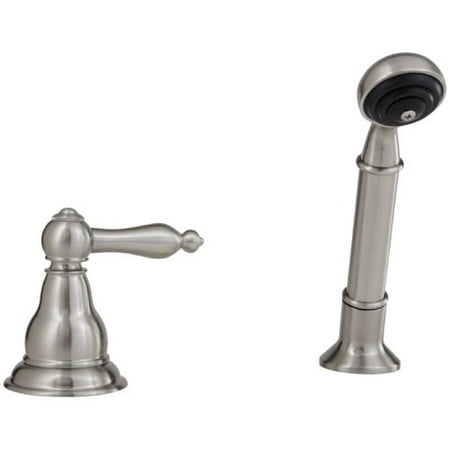 Deck Mount Diverter - Mirabelle MIRSA2RTD St. Augustine Single Function Deck Mounted Hand Shower with Diverter