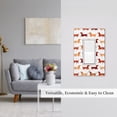 thumbnail image 2 of Zufioo Dachshund Walking Print Switch Wall Plate, Dustproof and Heat-resistant Decorative Wall Switch Cover, Suitable for Residential and Commercial Areas-Mid-size, 2 of 8