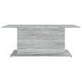 thumbnail image 3 of vidaXL Coffee Table Grey Sonoma 102x55.5x40 cm Engineered Wood, 3 of 4