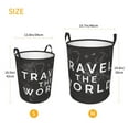 thumbnail image 5 of Daiia travel The World1 Laundry Hamper With Handles Large Storage Basket/Toy Organizer/Dirty Clothes Collapsible Waterproof For College Dorms, Bedroom,Bathroom, 5 of 8