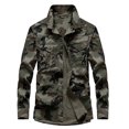 thumbnail image 1 of XDZJLR Mens T Shirts Fashion Personality Solid Color Long Sleeve Casual Leisure Tops, 1 of 7