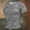 Grey, variant on Men's Christian T-Shirts Stylish Faith Cross Bible Verse Graphic Short Sleeve Tees Casual Stretchy Classic Fit Inspirational Tops