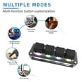 thumbnail image 2 of Clavier Mécanique Mini RGB Design Ergonomique pour Bureau et Jeux, Clavier Interface Type-C, 2 of 8