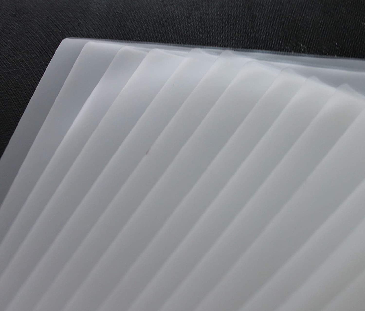 INTBUYING 12*18inch PVC Photo Clear Thermal Laminating Pouch Film 100 Sheets/Pack