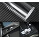 thumbnail image 2 of Pegatina negra para coche Lpod vinilo 5D compatible con motocicleta 152 x 10 cm pegatina de fibra para coche, 2 of 8