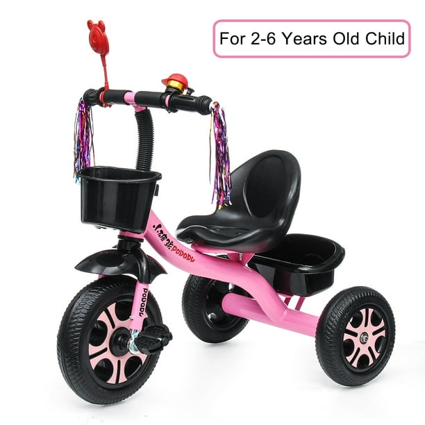Kids ride top on trike