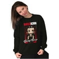 thumbnail image 4 of Betty Boop Mob Boss Icon Cartoon Women Crewneck Sweatshirt Brisco Brands S, 4 of 5
