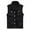 Black, variant on Mens New Fashion Denim Vest Casual Cowboy Jacket In Shoulder Blouse