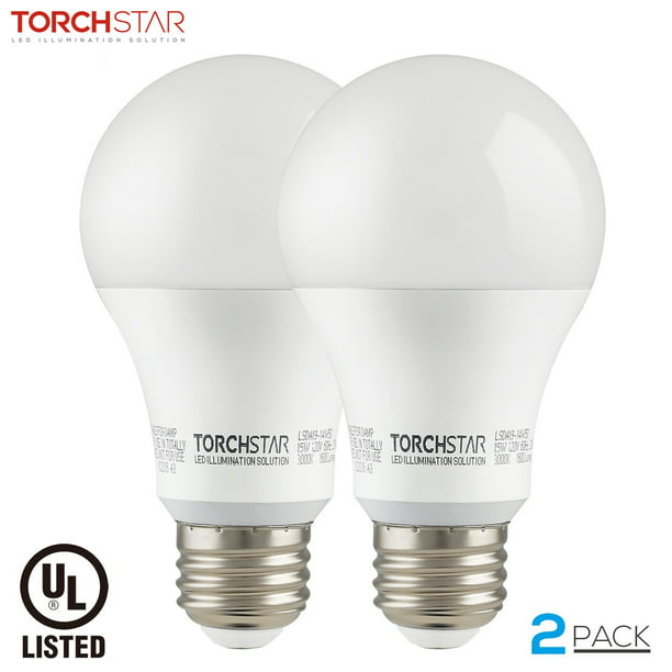 Torchstar Ul Listed A19 Led Light Bulbs, Garage Door Opener Light Bulb Led