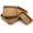 Natural, variant on XIMEI Rattan Serving Tray Set of 3, Rectangular Woven Tray, Natural Wicker Decorative Tray for Coffee Table/Vanity/Bathroom/Kitchen, S/M/L Sizes